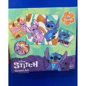 stitch mosaico goma eva