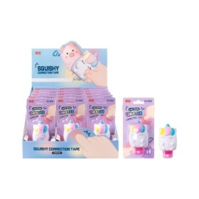 UNICORNIO SQUISHY CORRECTION TAPE EXP 15PCS
