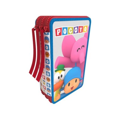 pocoyo plumier 3cremallera