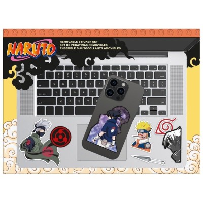 NARUTO SET PEGATINA REMOVIBLES