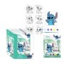 STITCH SET DE PAPELERÍA COLOREABLE