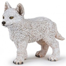 FIGURA LOBO POLAR JOVEN ( PAPO ) 50228/2.60 cm x 6.00 cm x 5.00 cm