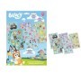 BLUEY PEGATINA 5 HOJAS