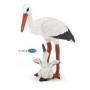FIGURA CIGÜEÑA Y BEBE ( PAPO ) 50159/7.5x3.8x7.3 cm