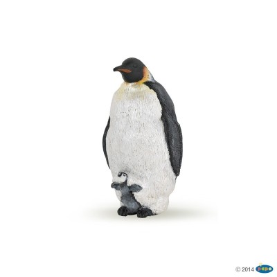 FIGURA PINGUINO EMPERADOR ( PAPO ) 50033 7.5CM