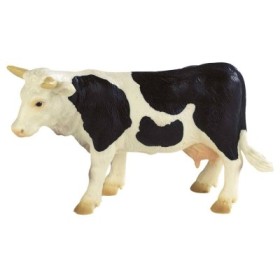 Figura Bullyland Cow Fanny negro/blanco.6.70cm