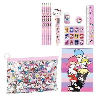 HELLO KITTY SET PAPELERIA ESCOLAR EVA