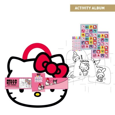 Hello Kitty Album Actividades Coloreable