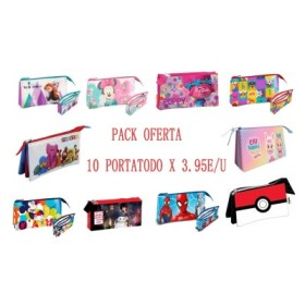 PORTATODO TRIPLE PACK OFERTA 10MODELO